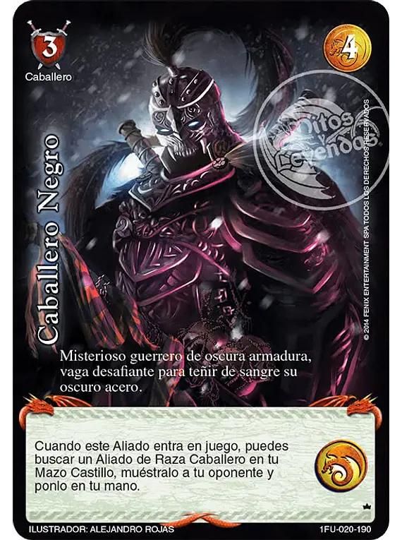 Caballero Negro (1FU 020-190)