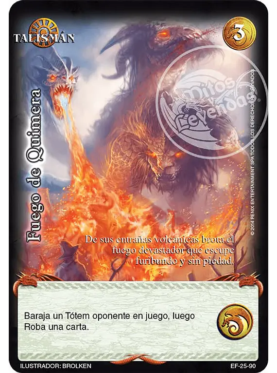 Fuego de Quimera (EF 25-90)