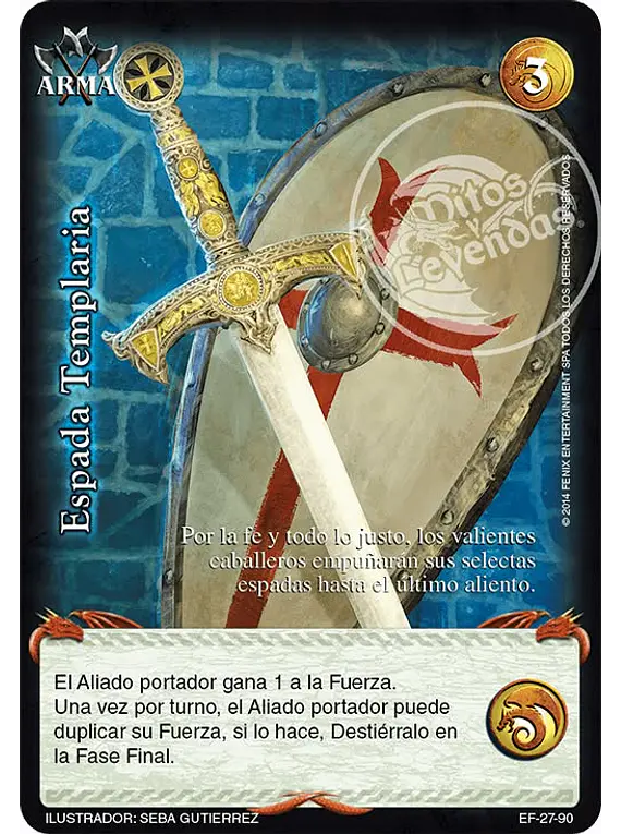 Espada Templaria (EF 27-90)