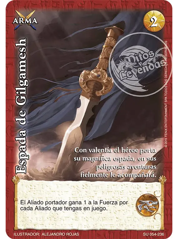 Espada de Gilgamesh (SU 054-236)
