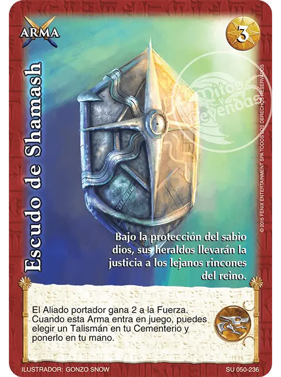 Escudo de Shamash (SU 050-236)
