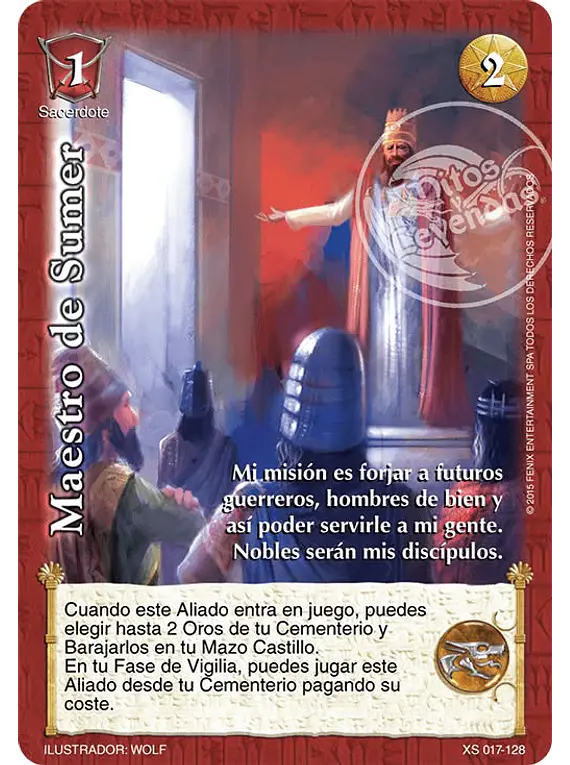 Maestro de Sumer (XS 017-128)