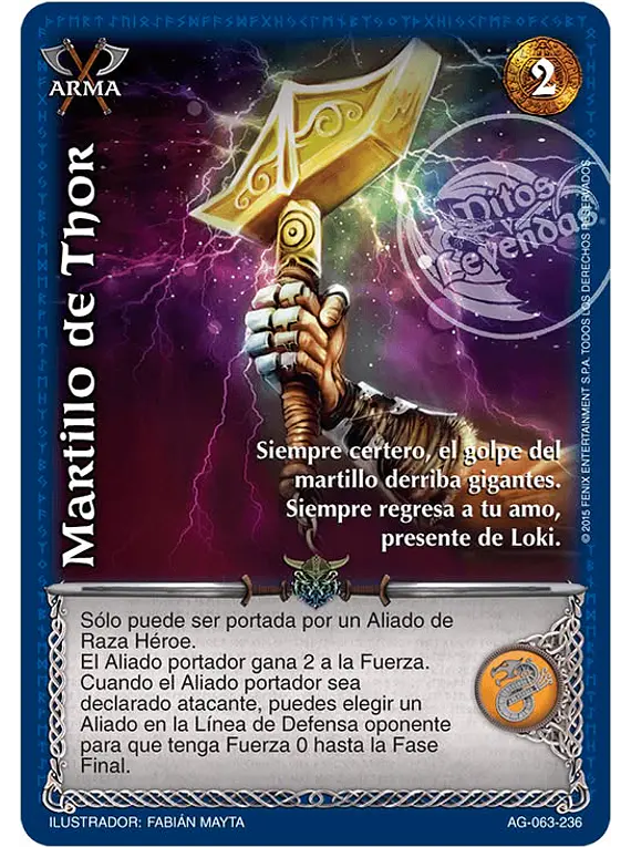 Martillo de Thor (AG 063-236)