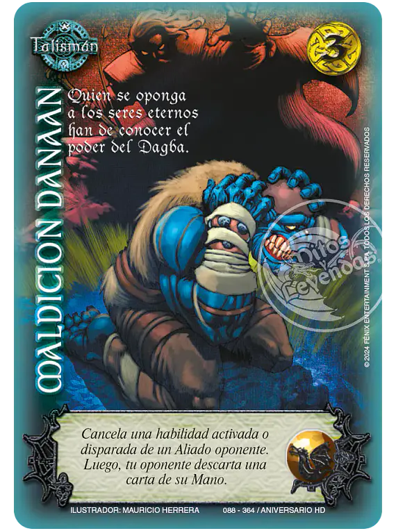 Maldición de Daanan (088-364 Aniversario HD)