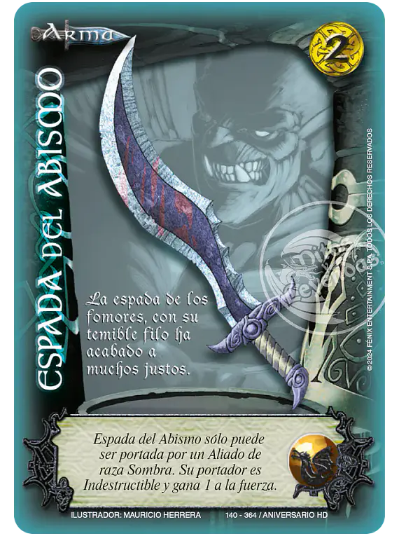 Espada del Abismo (140-364 Aniversario HD)