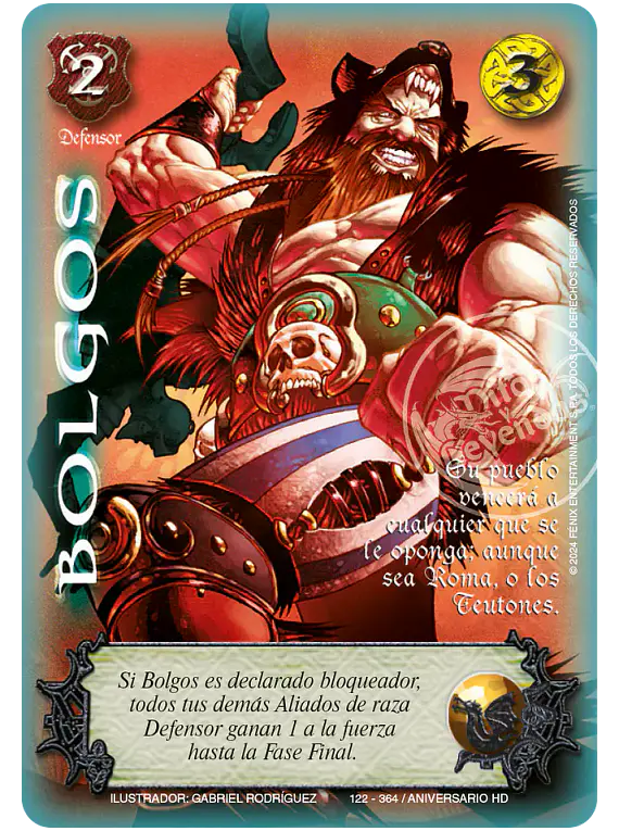 Bolgos (122-364 Aniversario HD)