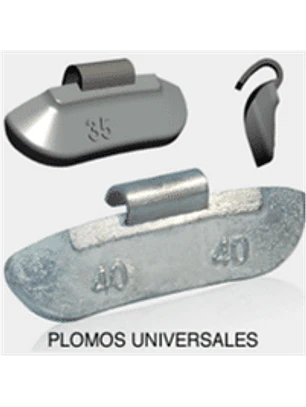 Plomo gancho universal 25 grs