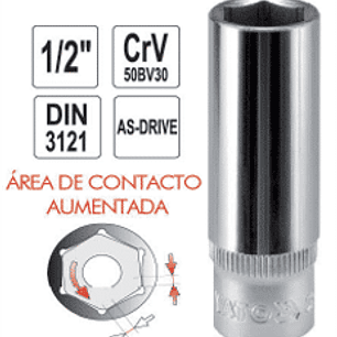 Dado cuadrante de 1/2