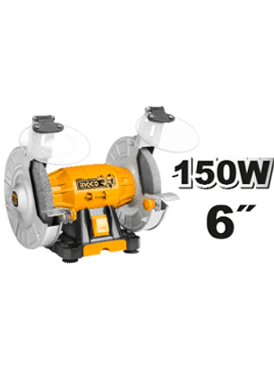 ESMERIL DE BANCO INGCO 220-240V - RUEDA 6