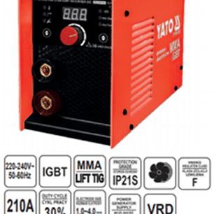 Soldadora inverter MMA 210 AMP