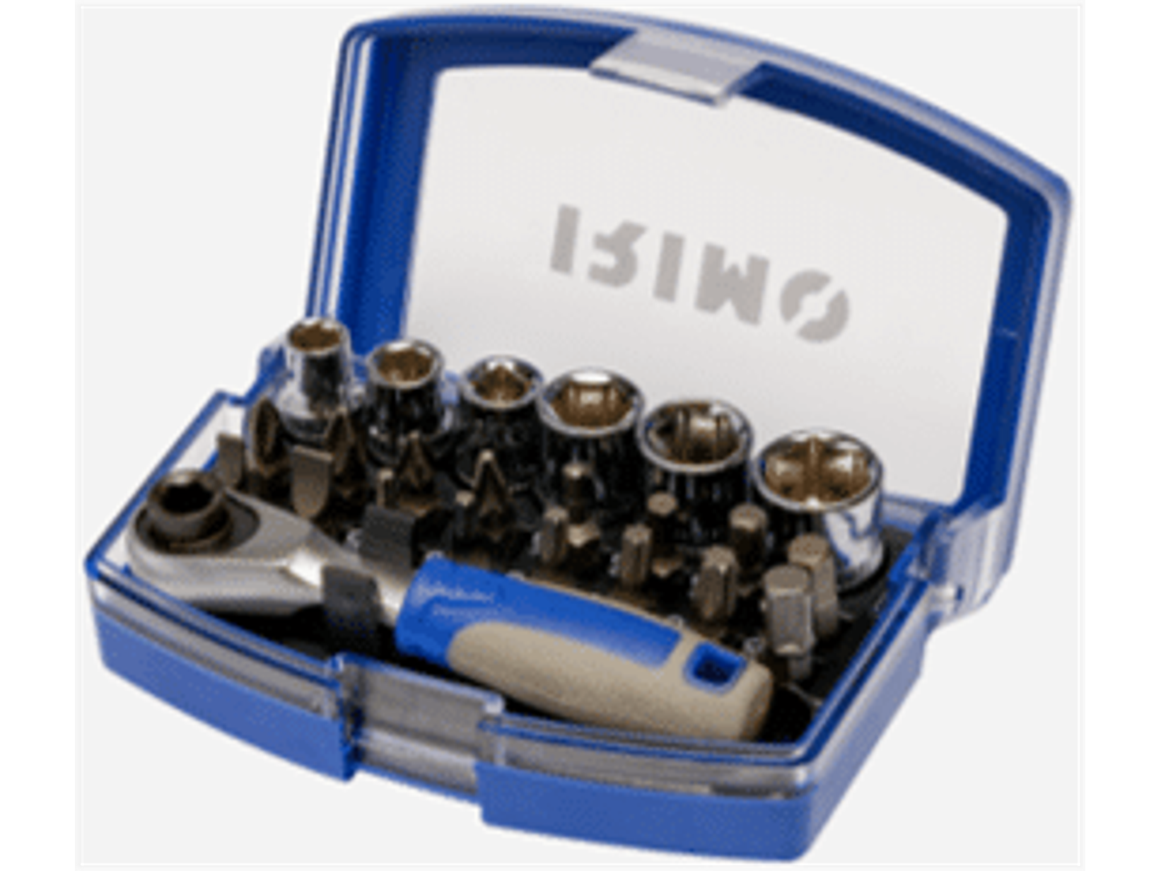 Juego de dados y puntas de 1/4