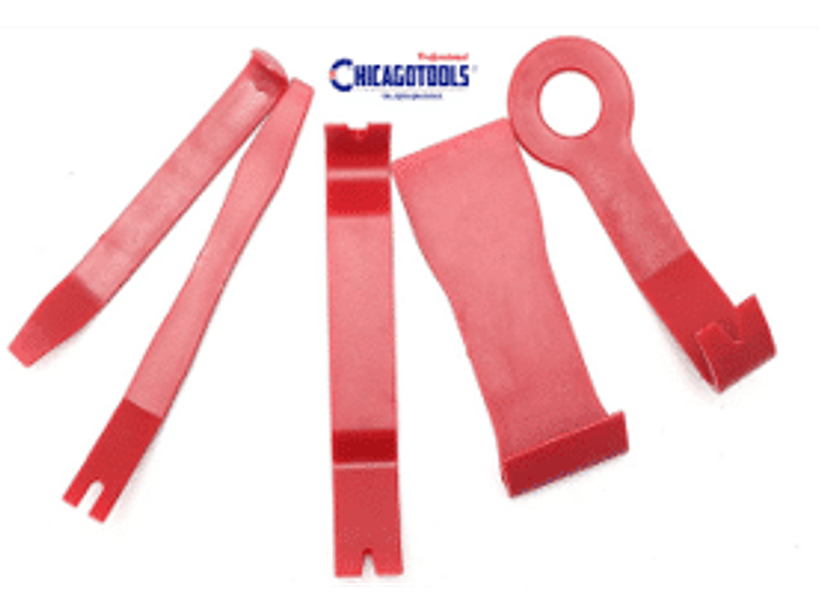 Set de removedores de tapiz, 5 piezas