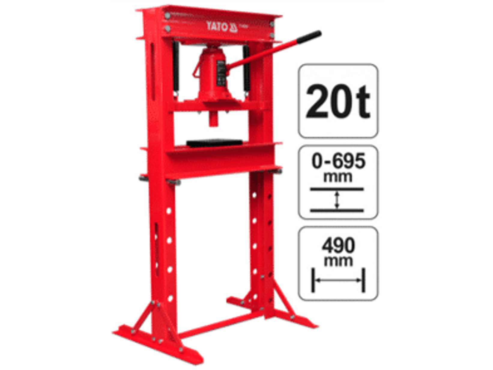 Prensa hidráulica para 20 toneladas