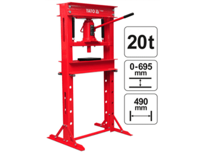 Prensa hidráulica para 20 toneladas