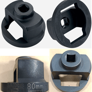 DADO DE IMPACTO BPW 12TN 80MM CUADRANTE DE 3/4