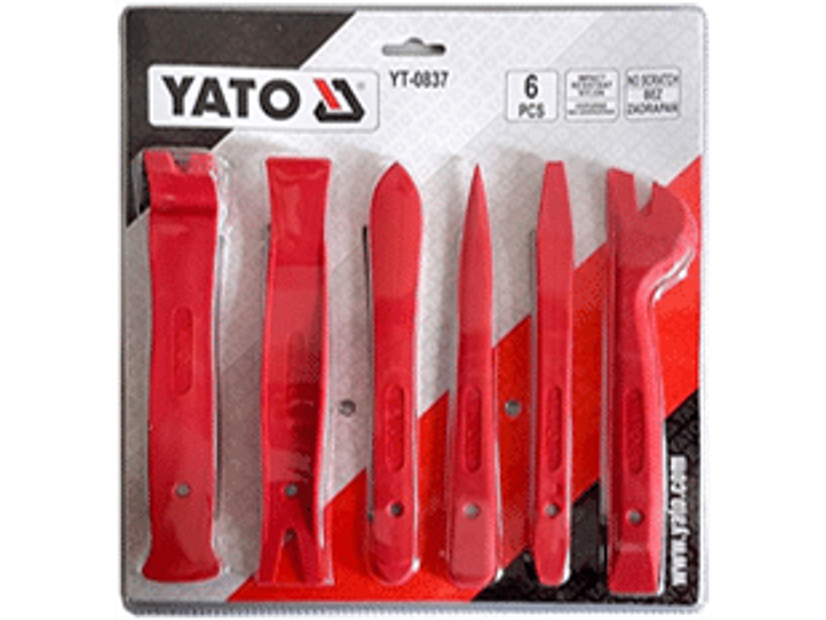 Set de removedores de tapiz, 6 piezas