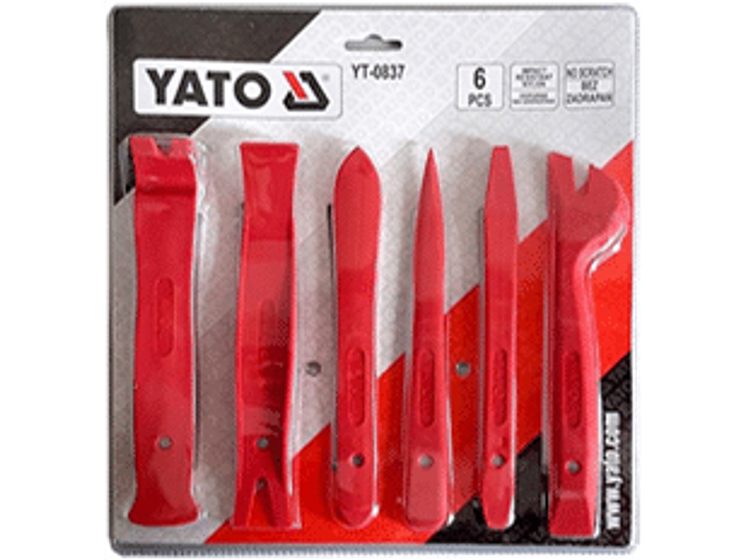 Set de removedores de tapiz, 6 piezas