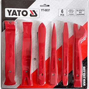 Set de removedores de tapiz, 6 piezas