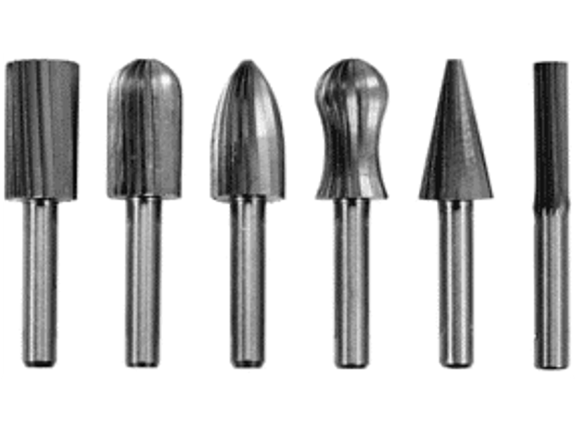 FRESAS PARA METAL. JUEGO 6 PIEZAS