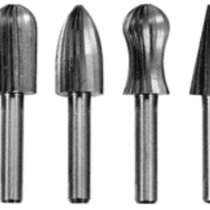 FRESAS PARA METAL. JUEGO 6 PIEZAS