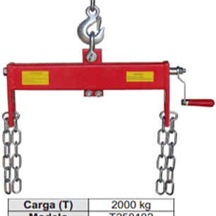 Tecle para izaje de motores