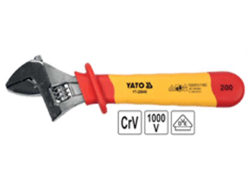 Llave francesa aislada 1000 Volts