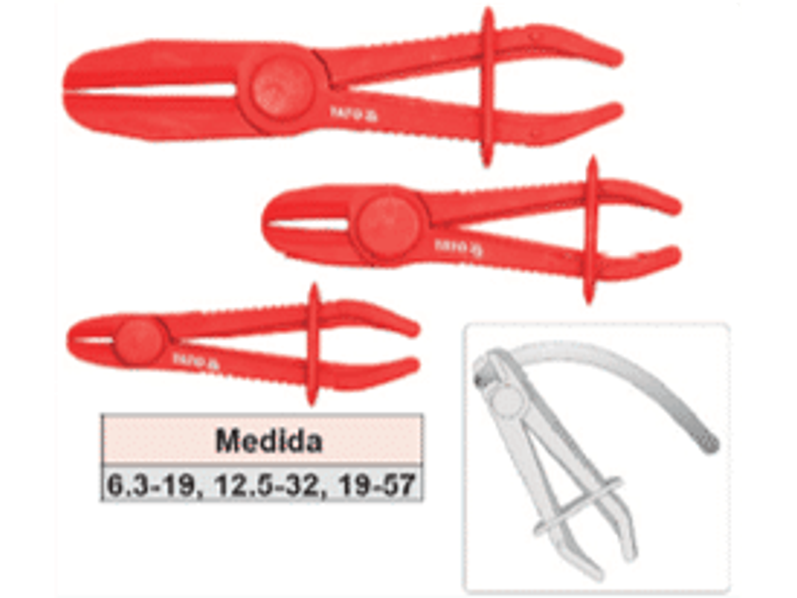 Juego de estranguladores de manguera