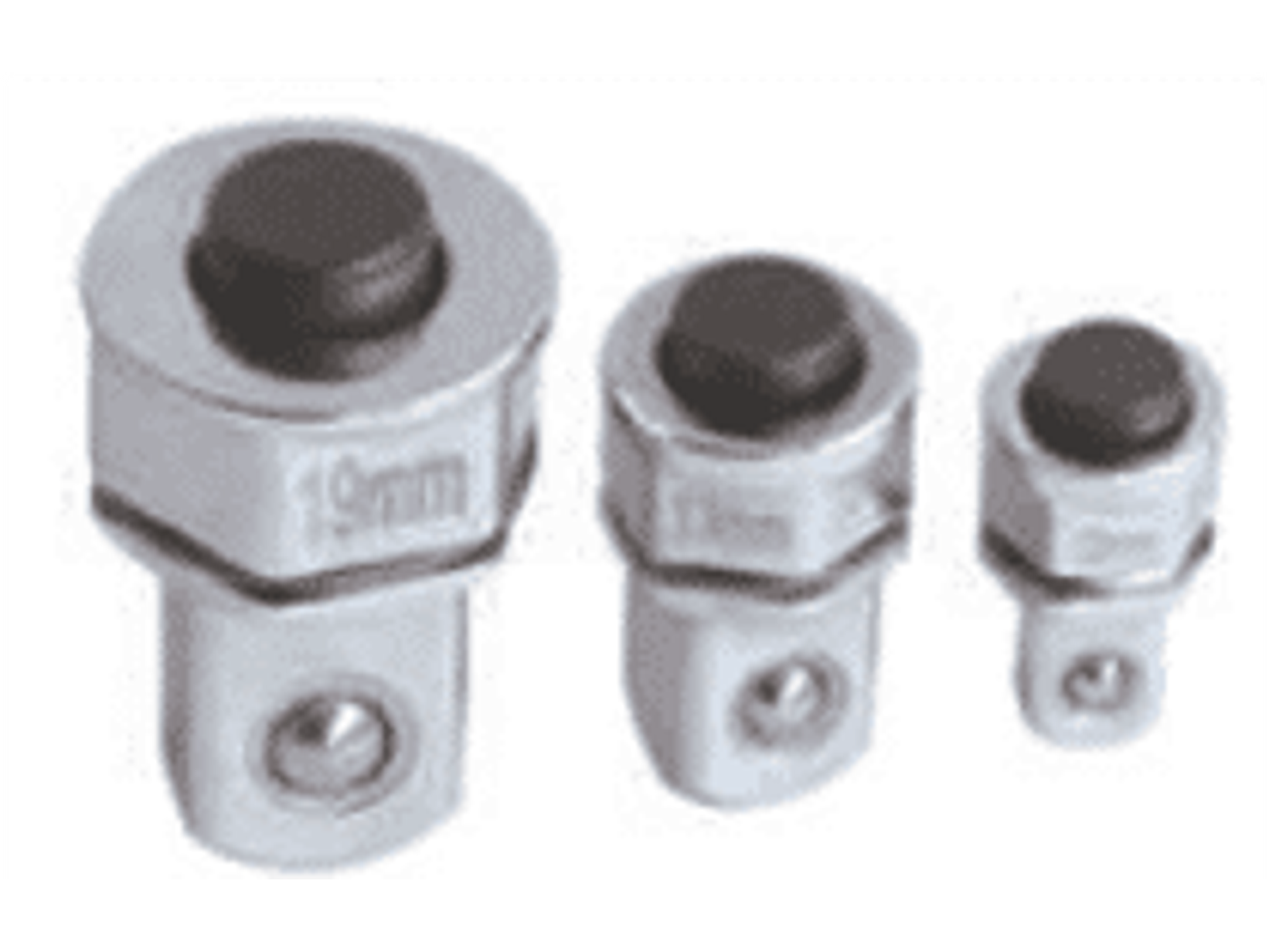 Adaptador de llave punta corona chicharra de 10 mm, para transformar en chicharra de 1/4