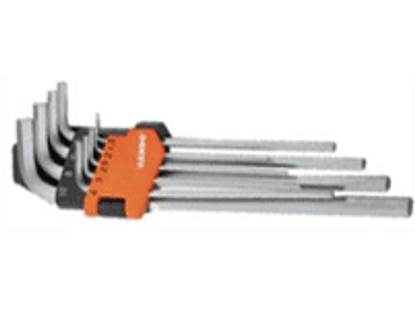 Juego de llaves Allen largas 9 pzas