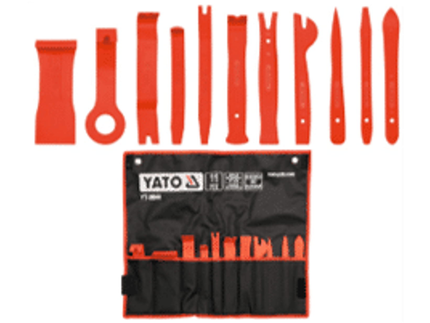 Set de removedores de tapiz, 11 piezas