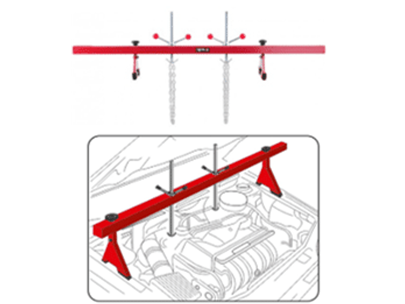 Barra de soporte motor profesional