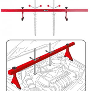 Barra de soporte motor profesional