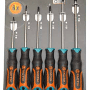 JUEGO DESTORNILLADORES TORX JGO
