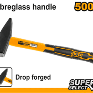 MARTILLO HOJALATERO MANGO DE FIBRA VIDRIO 500 GRS