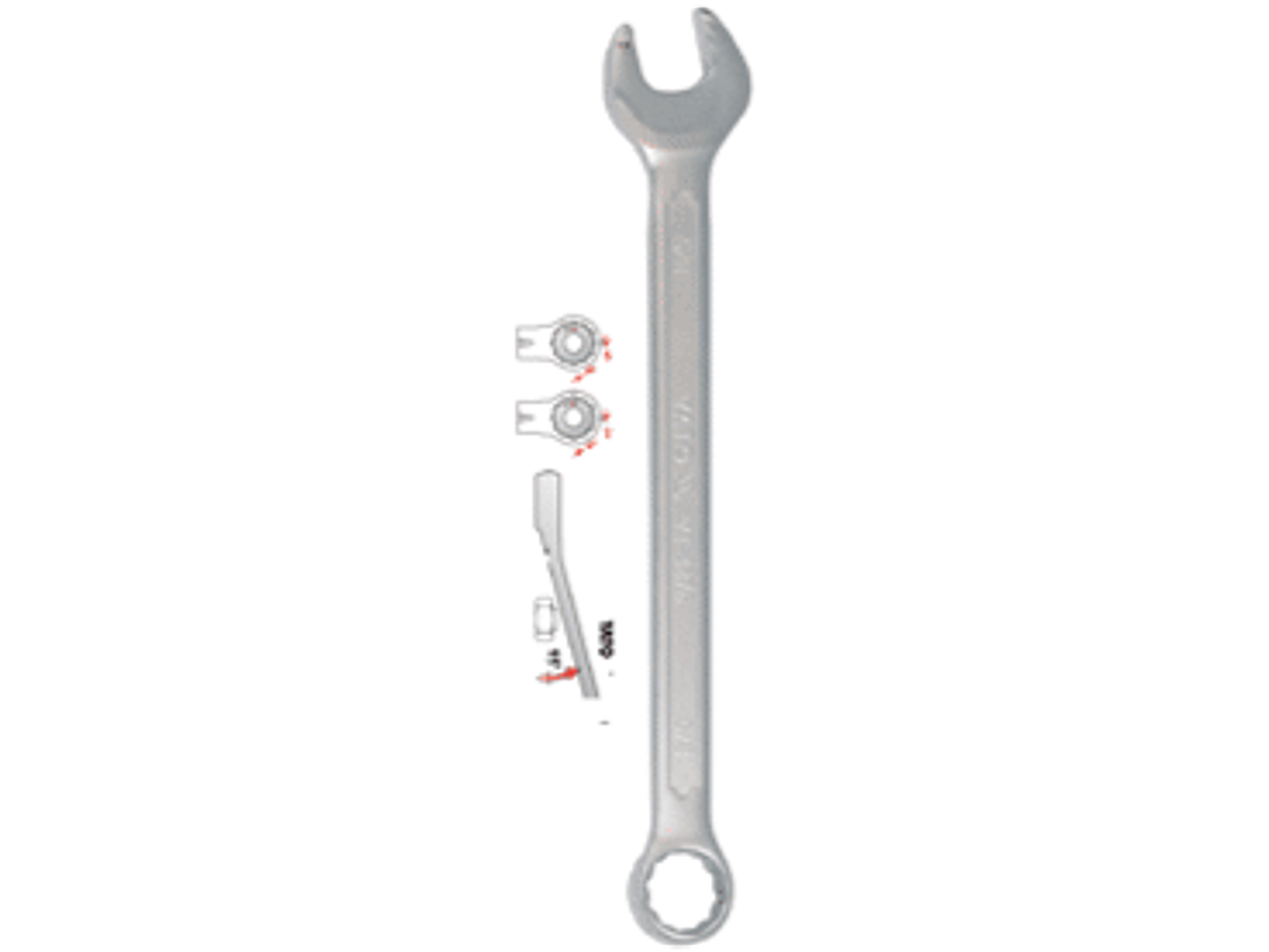 Llave punta corona 15/16