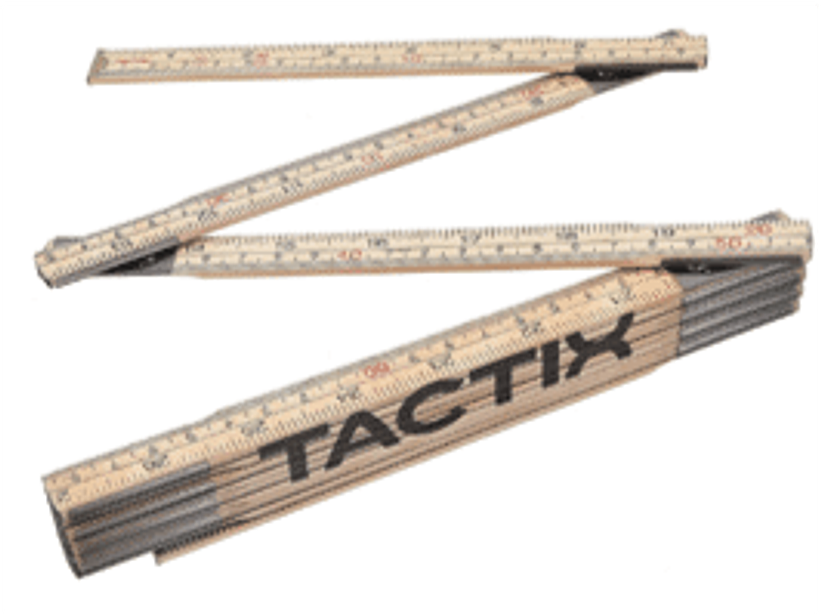 REGLA PLEGABLE DE MADERA