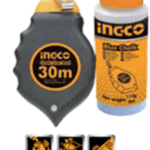 Tiza líneas plástico con tiza y nivel