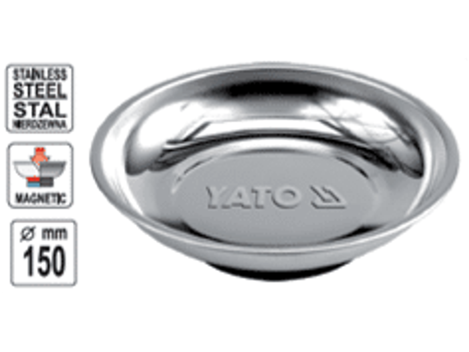 Sostenedor de piezas magnético, diámetro 150mm