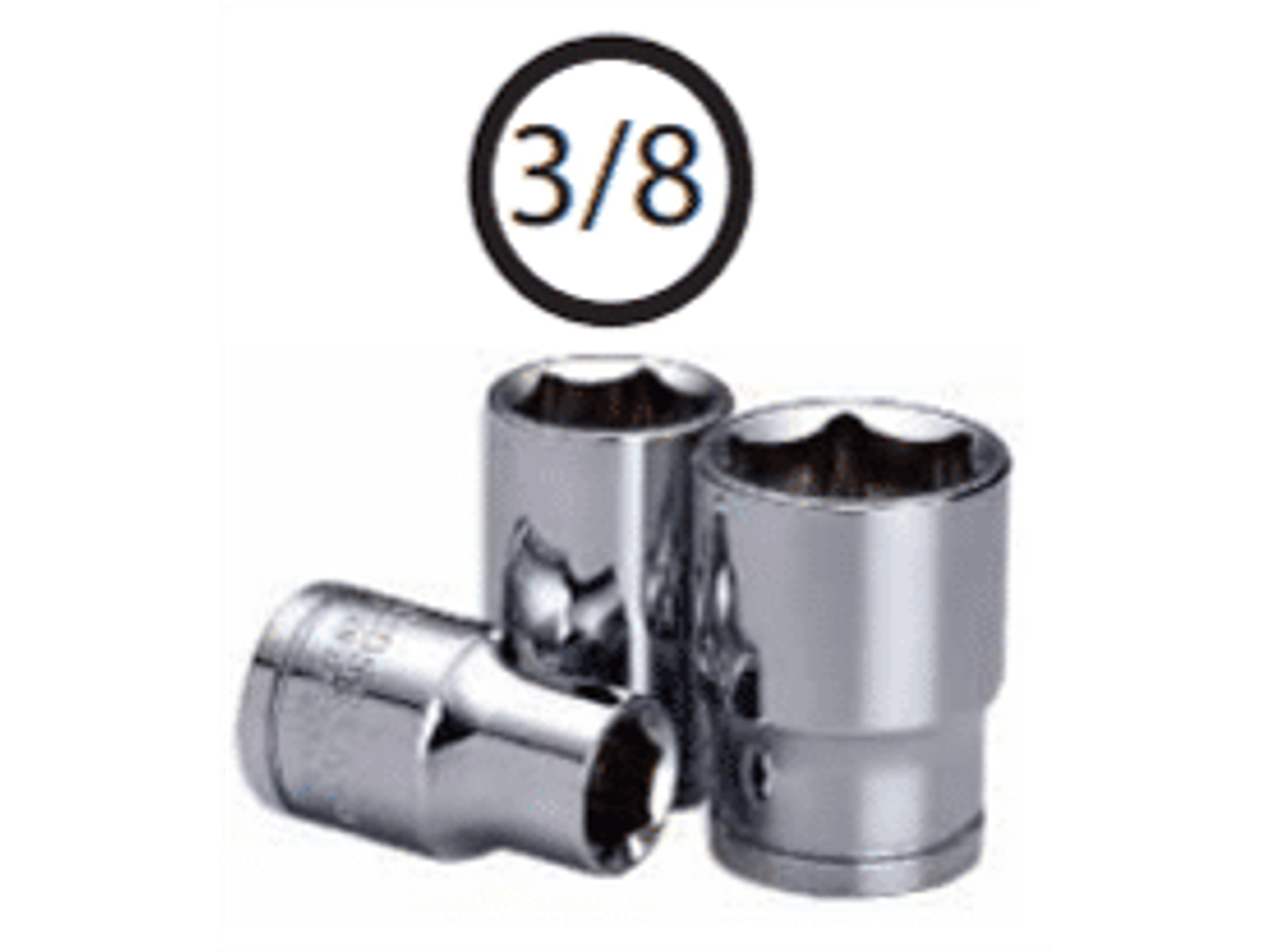 Dado cuadrante de 3/8