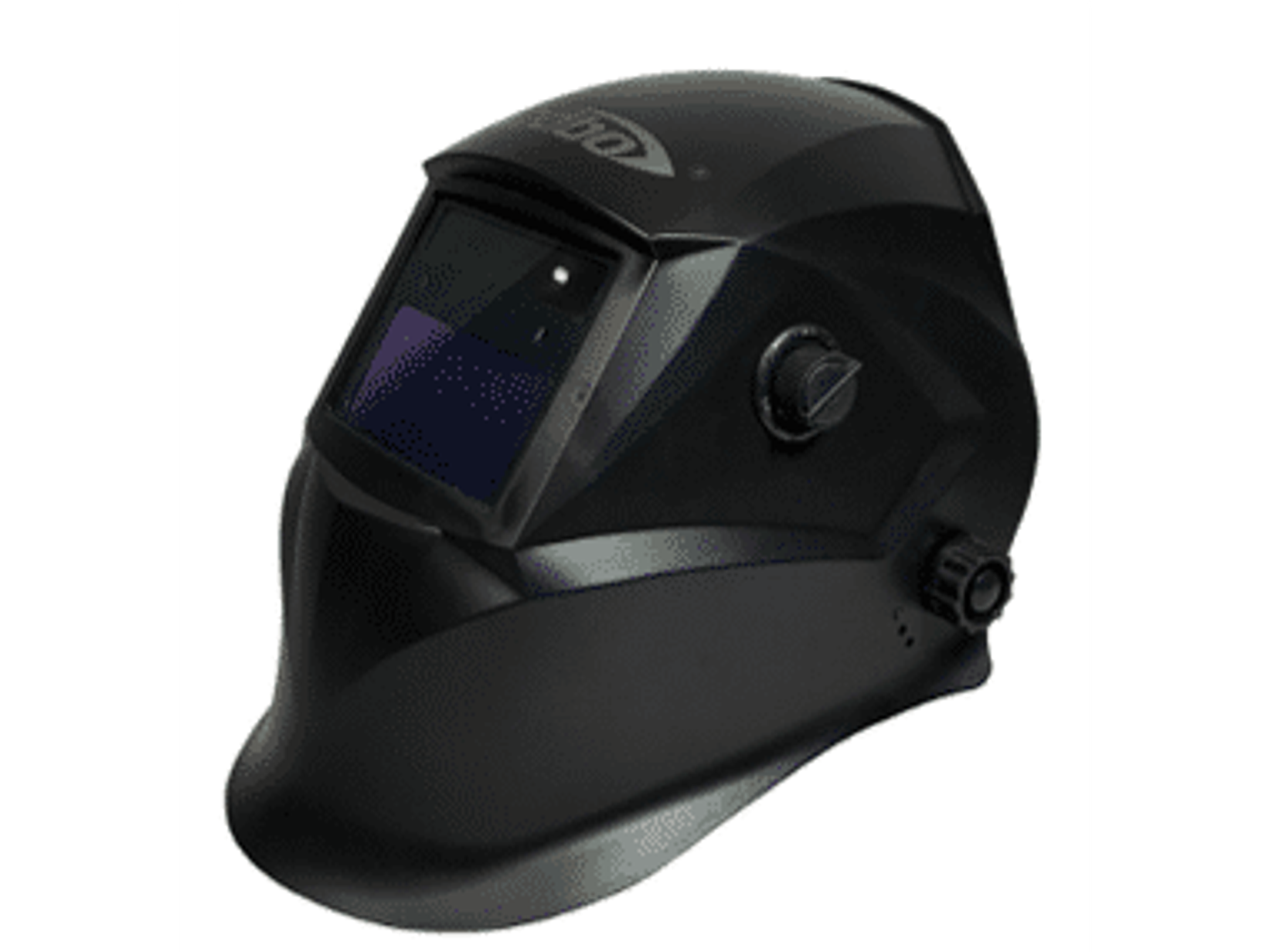 Máscara fotosensible de uso profesional con batería de carga de energía solar y litio