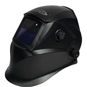 Máscara fotosensible de uso profesional con batería de carga de energía solar y litio