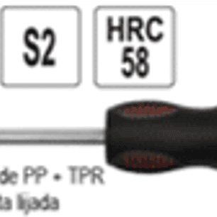 Destornillador cruz PH 2 x 300 mm