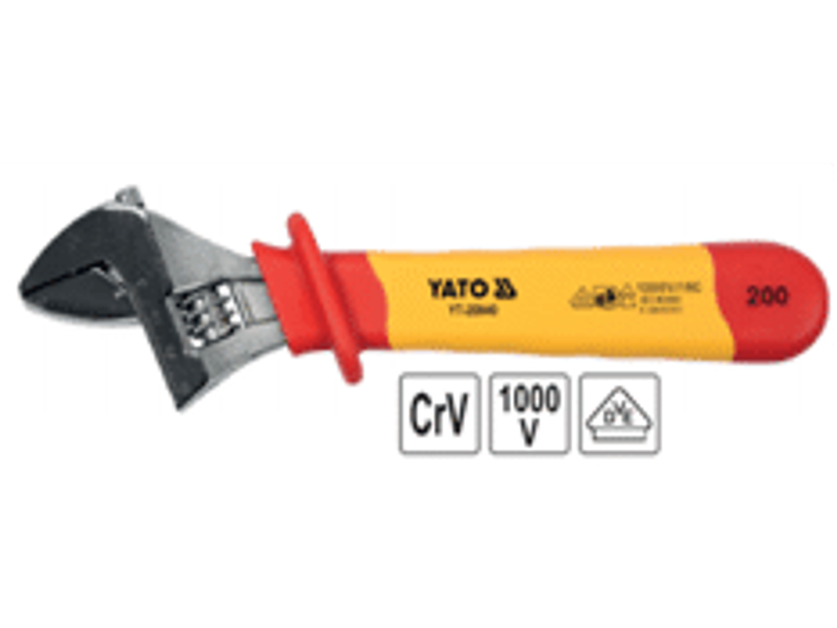 Llave francesa aislada 1000 Volts