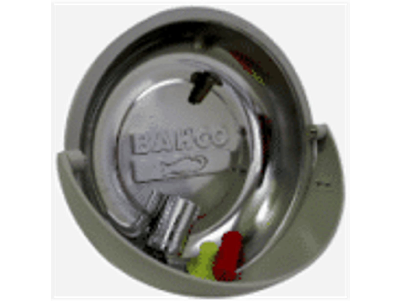 Plato magnético redondo.