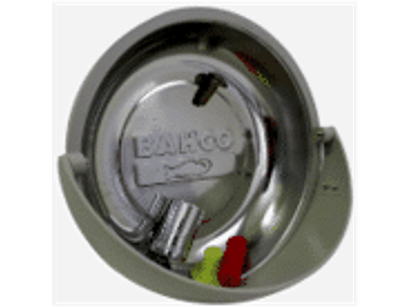 Plato magnético redondo.