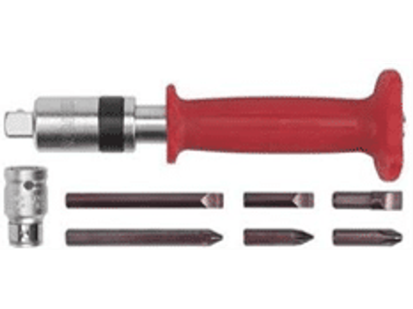 Juego destornillador de impacto ergonómico 1/2