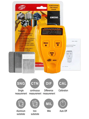 Medidor de espesor de pintura
