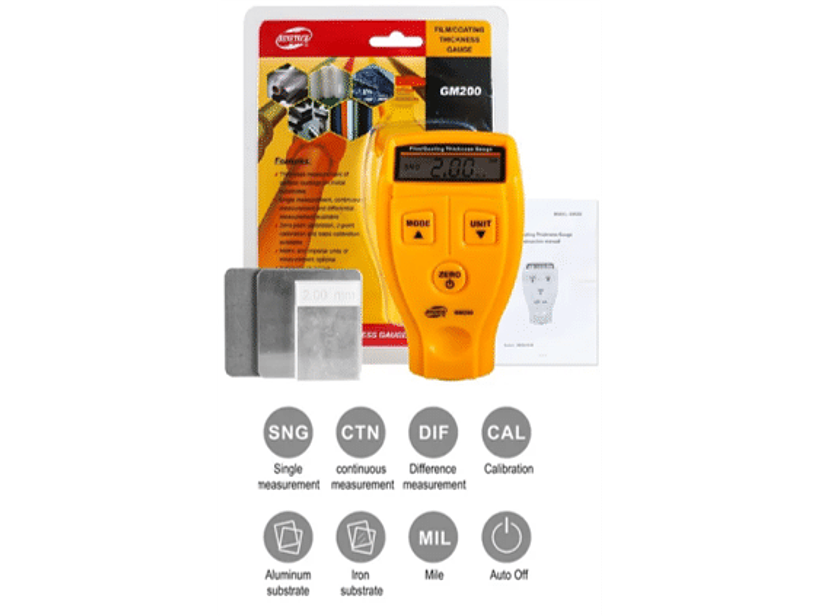 Medidor de espesor de pintura