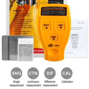 Medidor de espesor de pintura