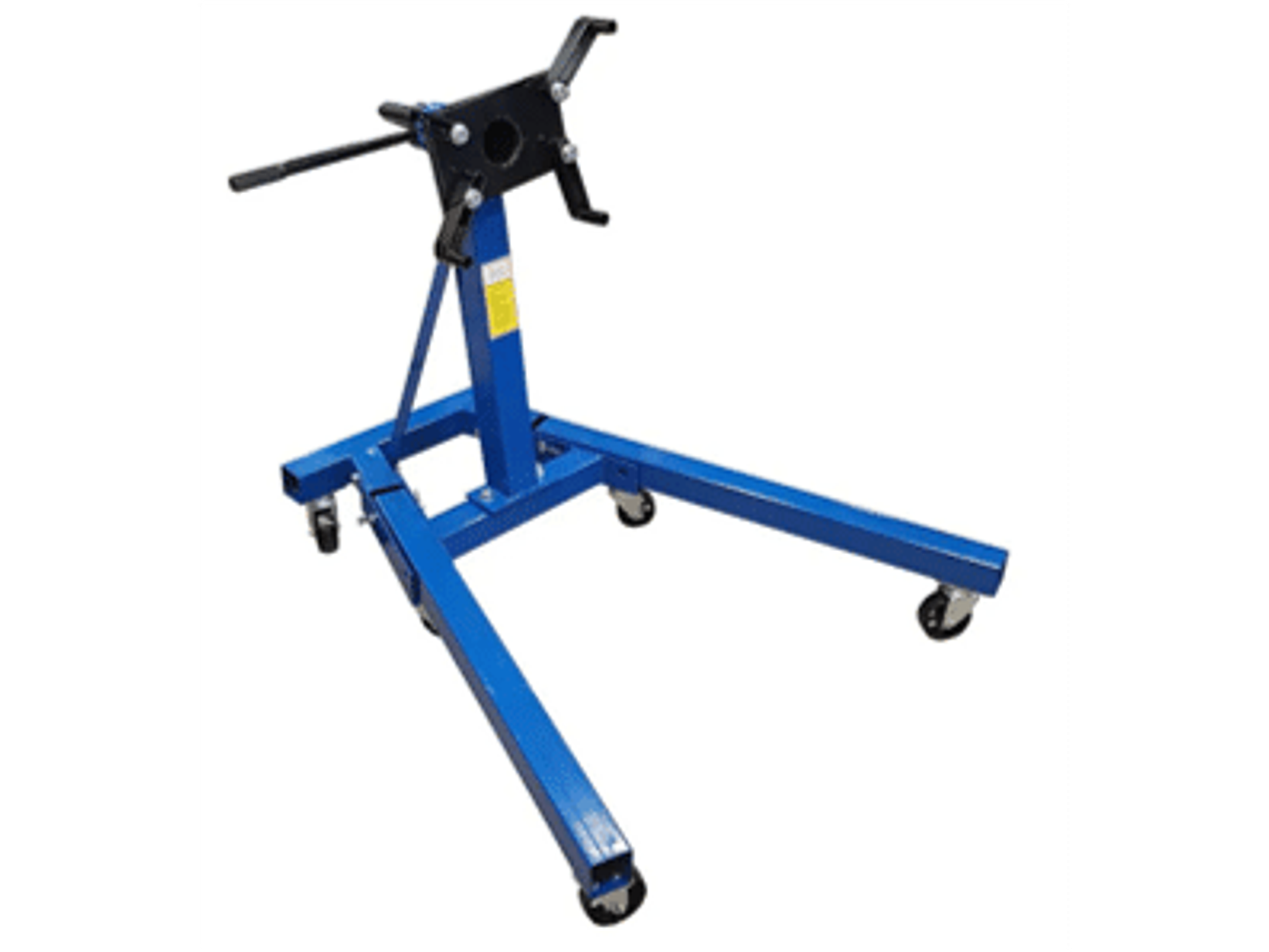 Banco giratorio para motores con patas plegables